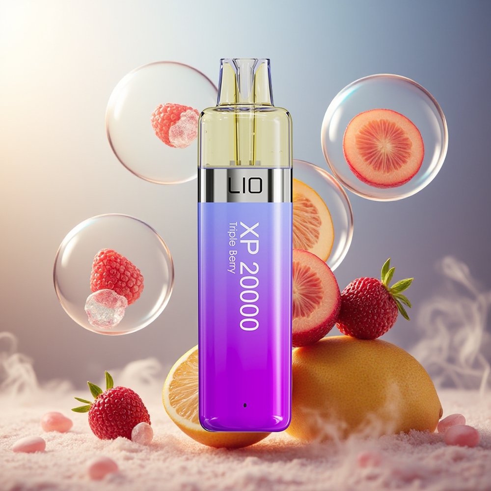 Partihandel Sverige LIO XP 20000 Puffs Triple Bär 12ML TYPE-C SUS304