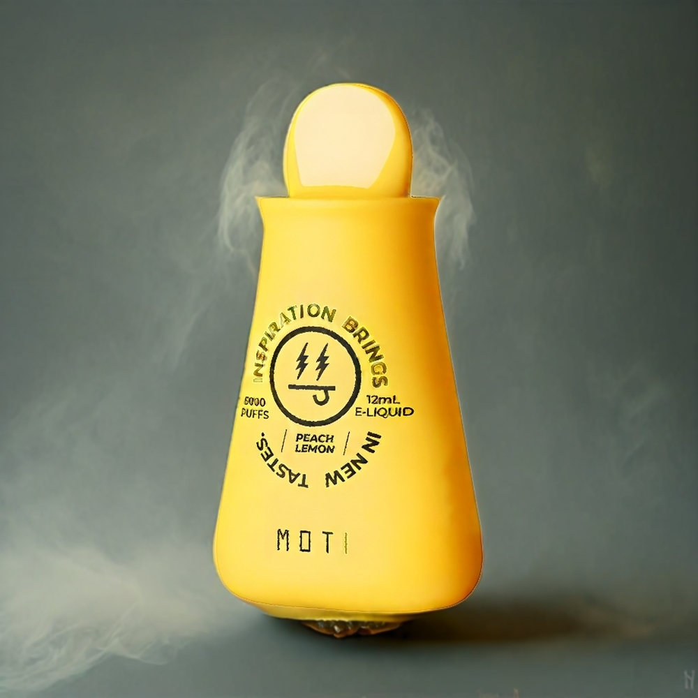Partihandel Sverige MOTI BEAKER 5000 12mL 650mAh Engångsvape Persika Citron