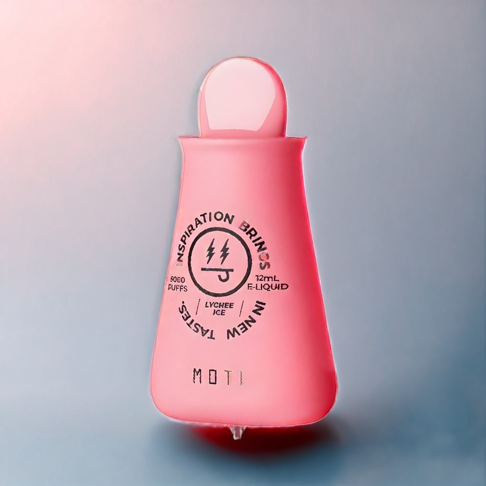 Partihandel Sverige MOTI BEAKER 5000 12mL Lycheeis 650mAh 20/50mg/mL