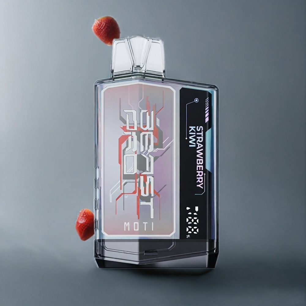 Partihandel Sverige MOTI BEAST PRO 10000 18mL 750mAh Engångsvape Jordgubb Kiwi