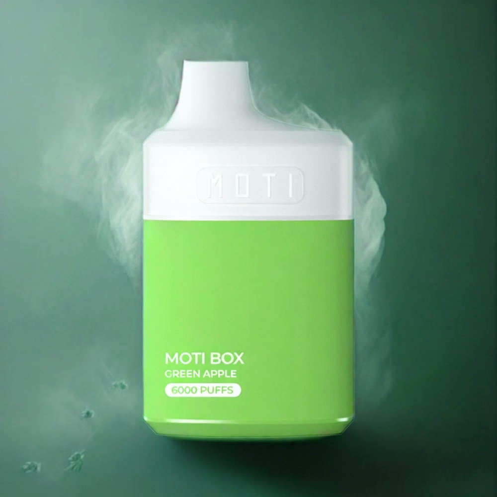 Partihandel Sverige MOTI BOX 6000 14mL 5% Grönt Äpple