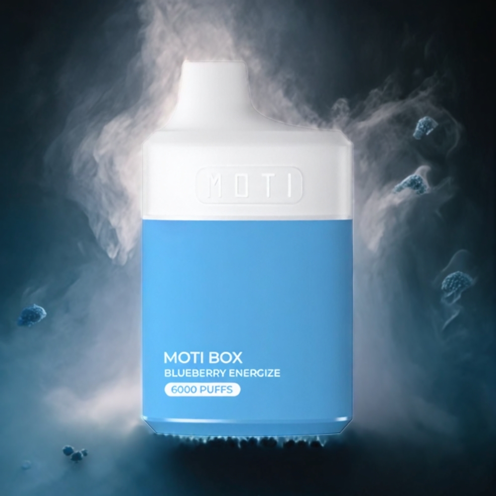 Partihandel Sverige MOTI BOX 6000 Blåbär Energi 14mL 5% 400mAh