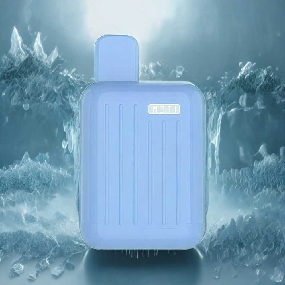 Partihandel Sverige MOTI CASE 4000 Förbrukningsbar Vape Blå Hallon Is 10mL 4000 puffar