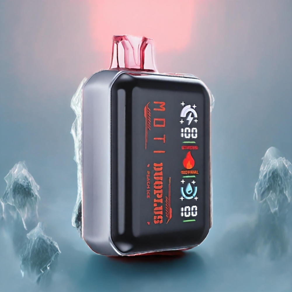 Partihandel Sverige MOTI DUOPLUS Metallic Paint 20000 Engångs Vape Plach Is Smart Max-Screen Dual 11W/20W
