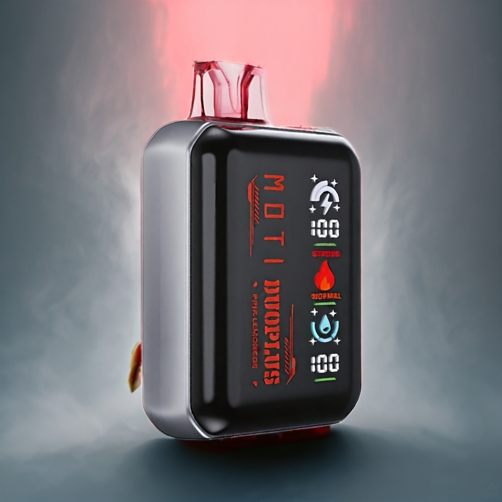 Partihandel Sverige MOTI DUOPLUS Metallic Paint 20000 Engångs Vape Rosa Lemonad Smart Max-Screen 11W/20W
