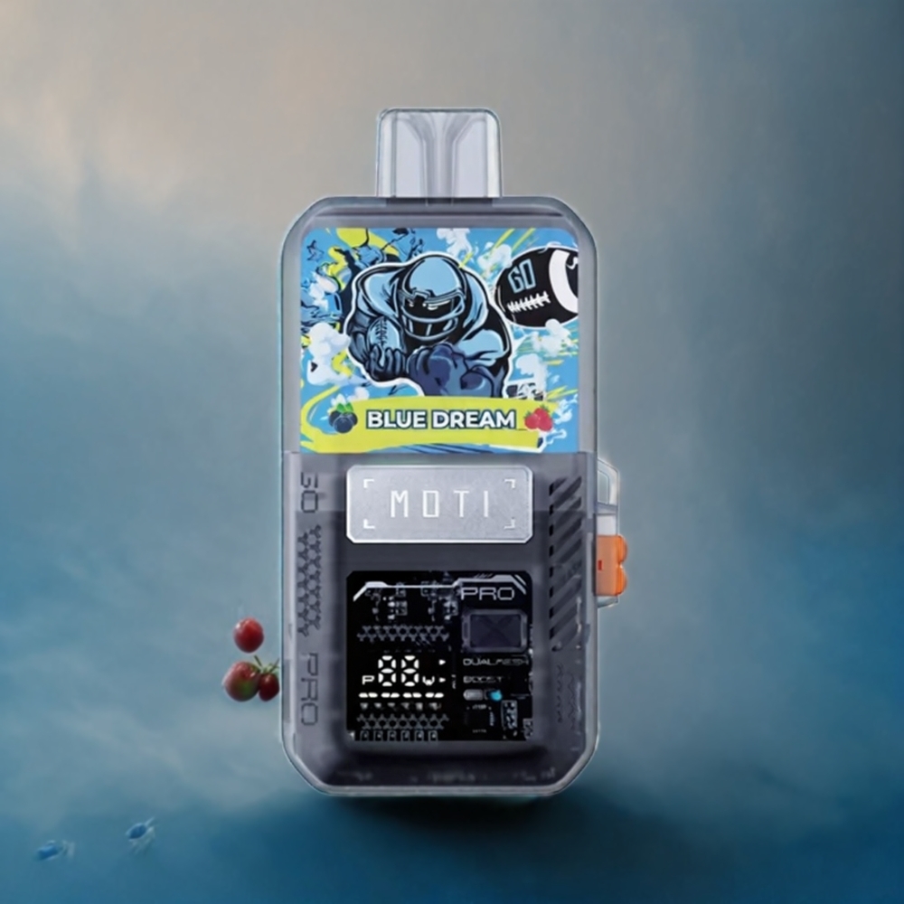 Partihandel Sverige MOTI GO PRO 12000 Blå Dröm 16mL Dual Mesh 20W