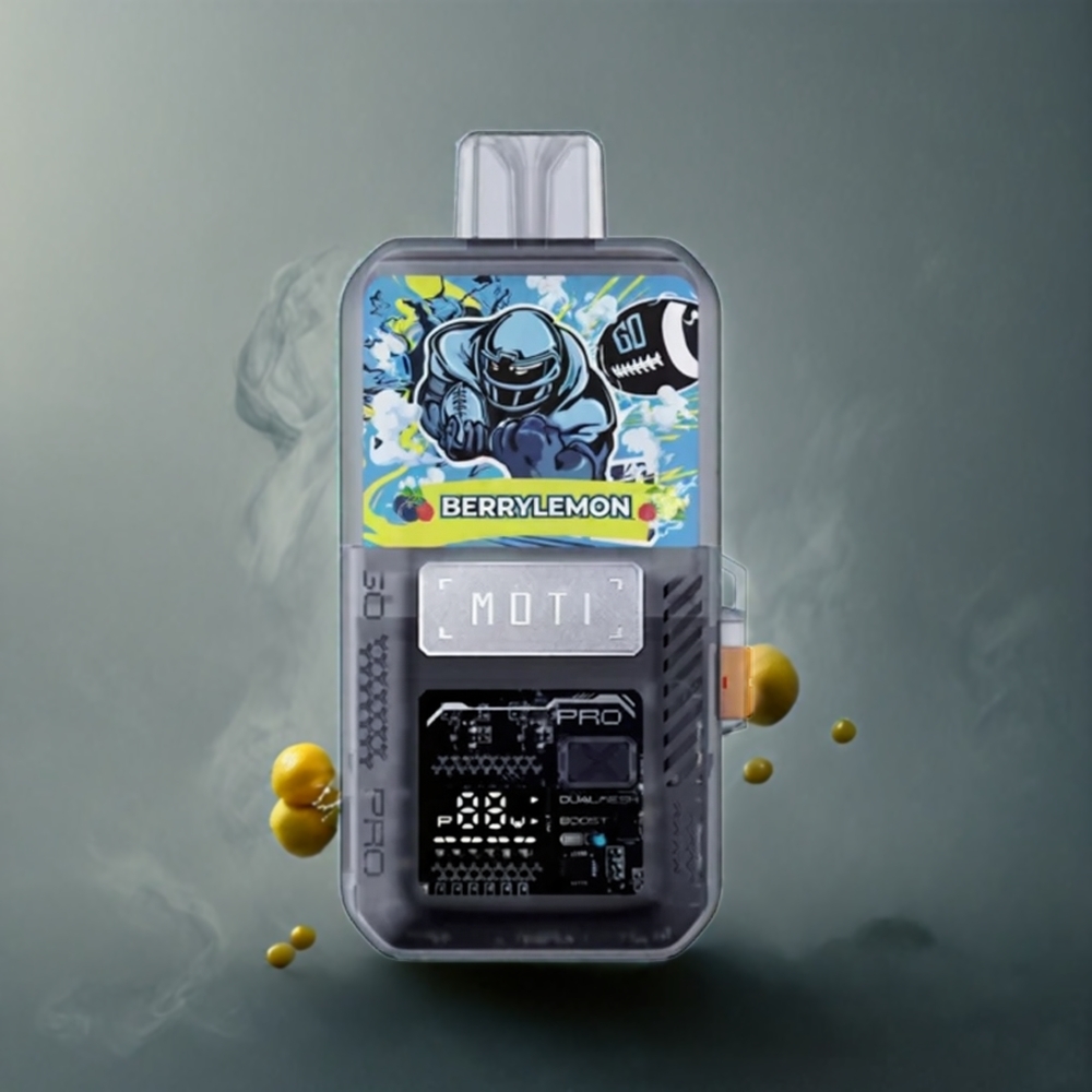 Partihandel Sverige MOTI GO PRO 12000 Dual Mesh & Boost BärCitron 16mL 1000mAh