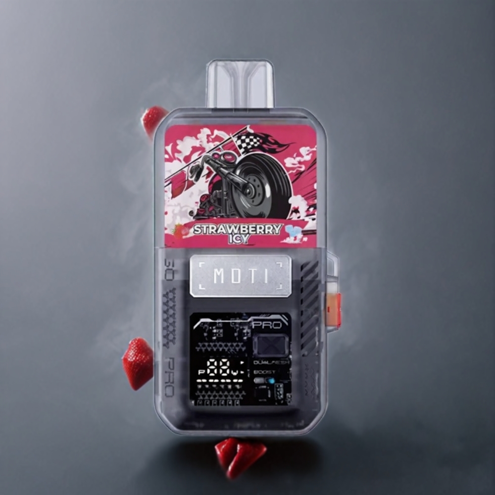 Partihandel Sverige MOTI GO PRO 12000 Jordgubb Is 16mL 1000mAh