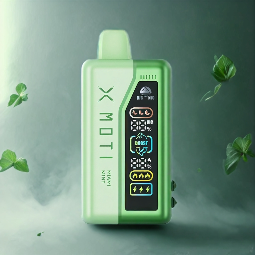Partihandel Sverige MOTI NICFLEX 40K Engångs Vape Miami Mynta 20mL 900mAh