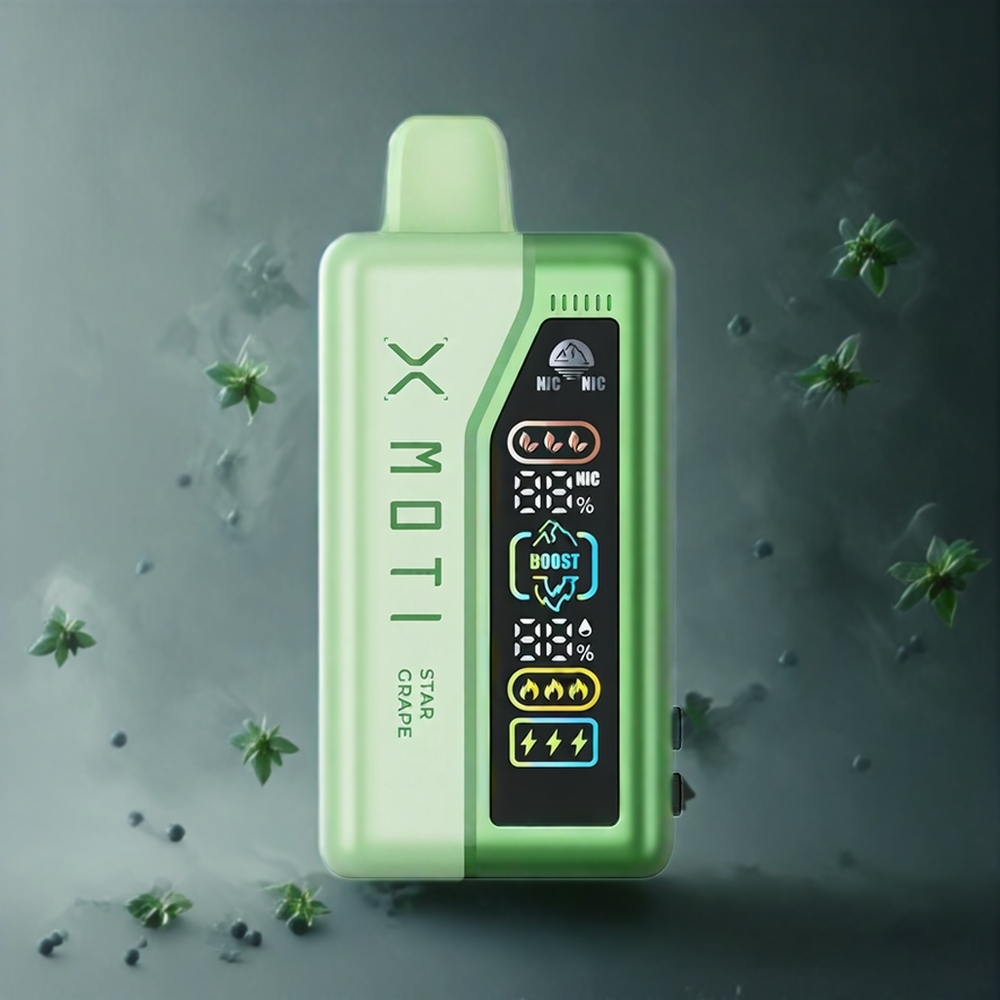 Partihandel Sverige MOTI NICFLEX 40K Engångs Vape Stjärndruva 20mL 900mAh