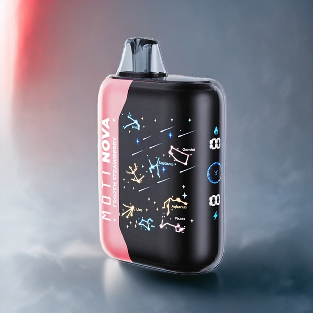 Partihandel Sverige MOTI NOVA 50K Frostad Jordgubb 20mL 50mg 850mAh