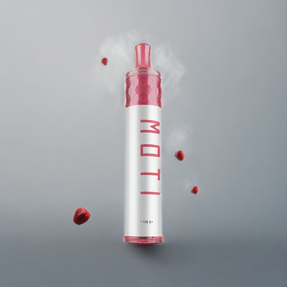 Partihandel Sverige MOTI PIIN 2+ 2000 Puffs Engångs Vape Krämig Jordgubb 6.0mL 50mg