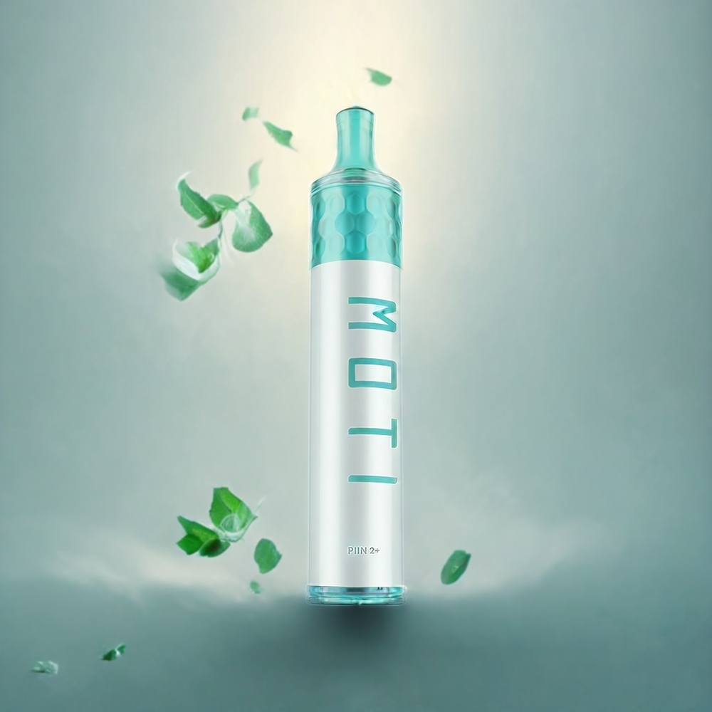 Partihandel Sverige MOTI PIIN 2+ 2000 Puffs Engångs Vape Kylmynta 6.0mL 50mg
