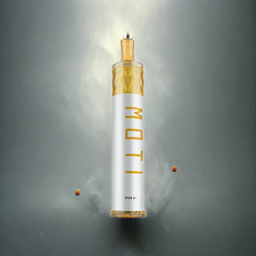 Partihandel Sverige MOTI PIIN 2+ 2000 Puffs Engångs Vape Mango Storm 50mg/mL 6.0mL Stål