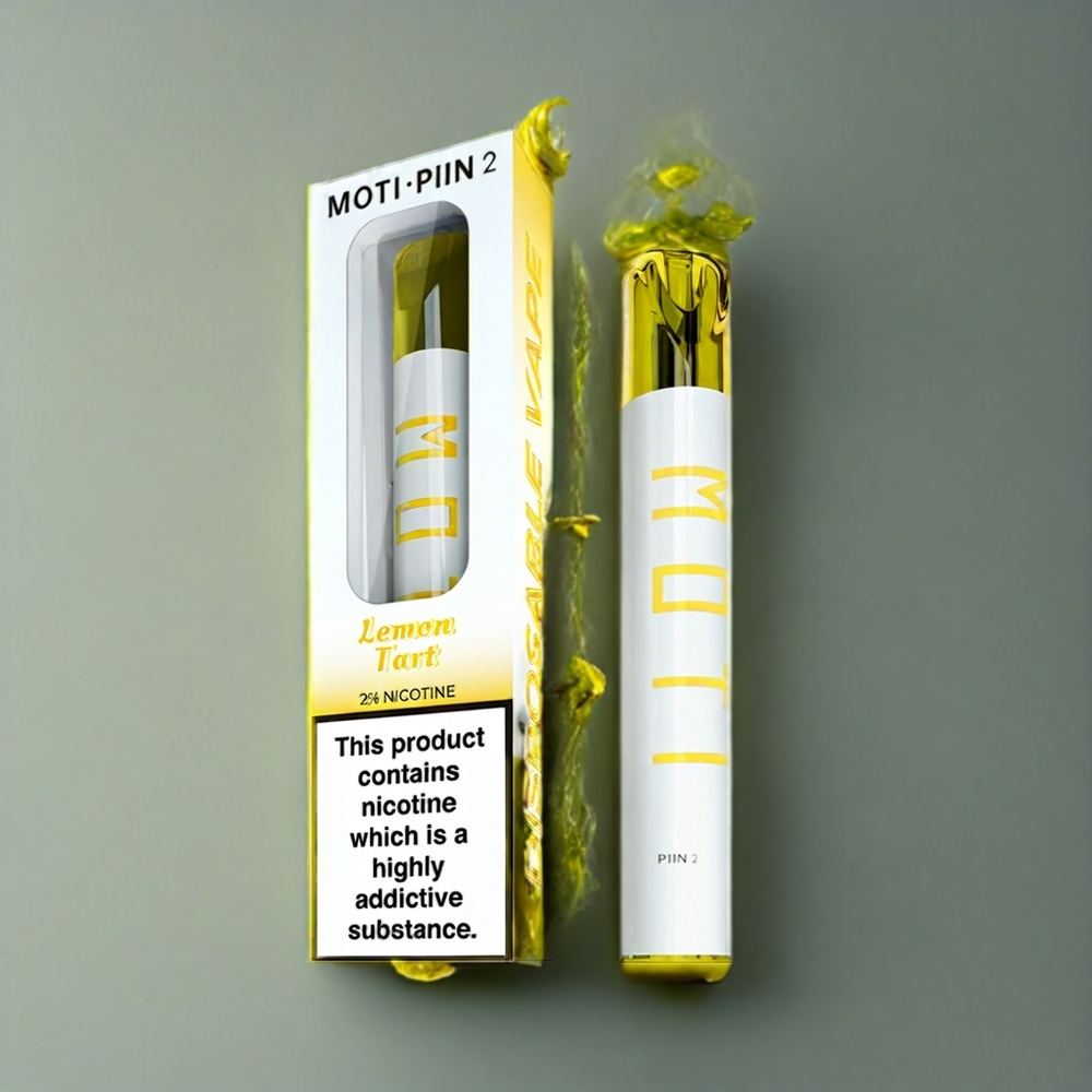 Partihandel Sverige MOTI PIIN 2 600 Citrontårta 2mL 400mAh 7.7W Rostfritt Stål