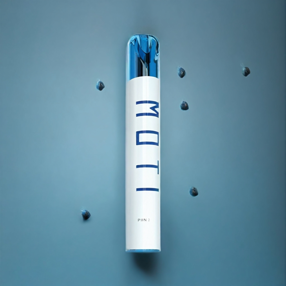 Partihandel Sverige MOTI PIIN 2 600 Puffs Engångs Vape Blå Tuggummi 2ML 400MAH
