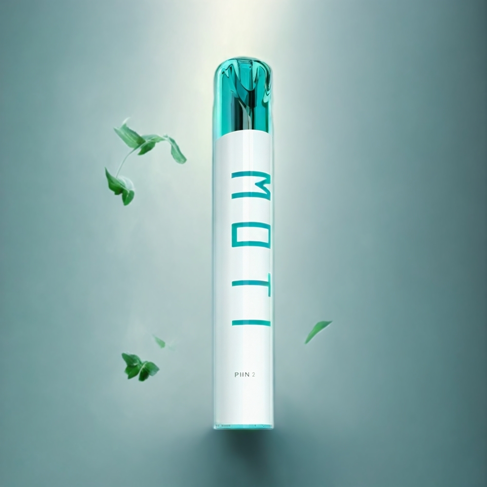Partihandel Sverige MOTI PIIN 2 600 Puffs Engångs Vape Kylmynta 2.0mL 400mAh