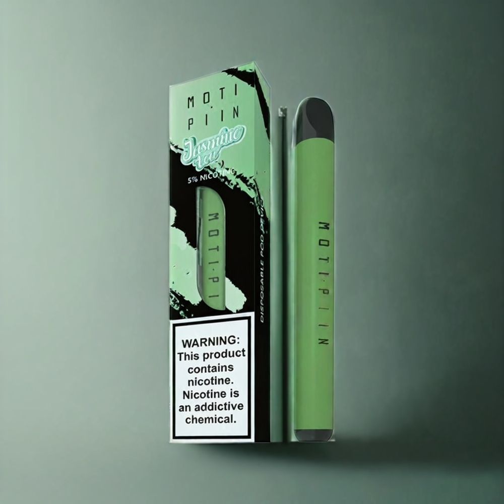 Partihandel Sverige MOTI PIIN Engångs Vape Jasmin Te 1.6mL 320mAh 2-5%