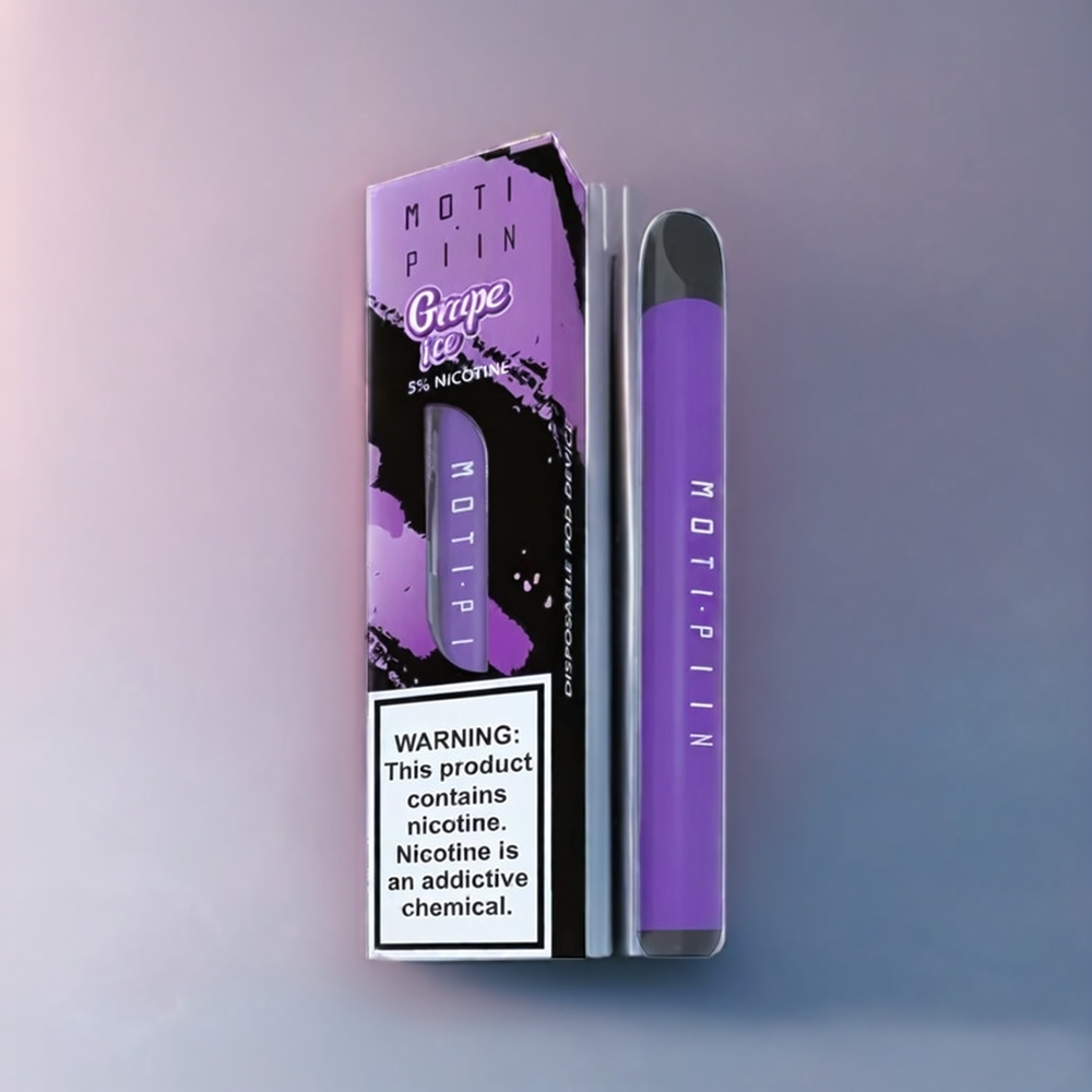 Partihandel Sverige MOTI PIIN Engångs Vape Vinterns Grape 2