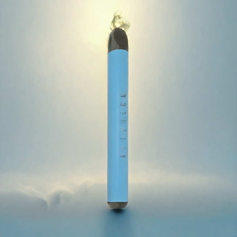 Partihandel Sverige MOTI PIIN Engångsvape Bananfrost 1 2%/5% Nikotinsalt 1.6mL 320mAh