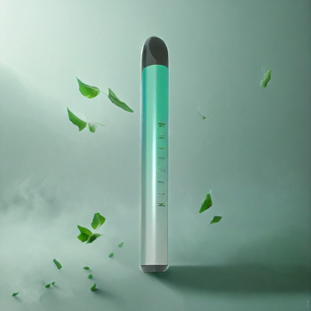 Partihandel Sverige MOTI PIIN Engångsvape Grönmynta 1 2% Nikotinsalt 320mAh