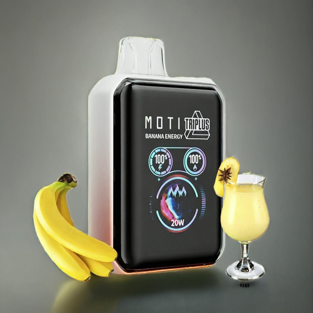 Partihandel Sverige MOTI TRIPLUS 20K 18mL 650mAh Banan Energi