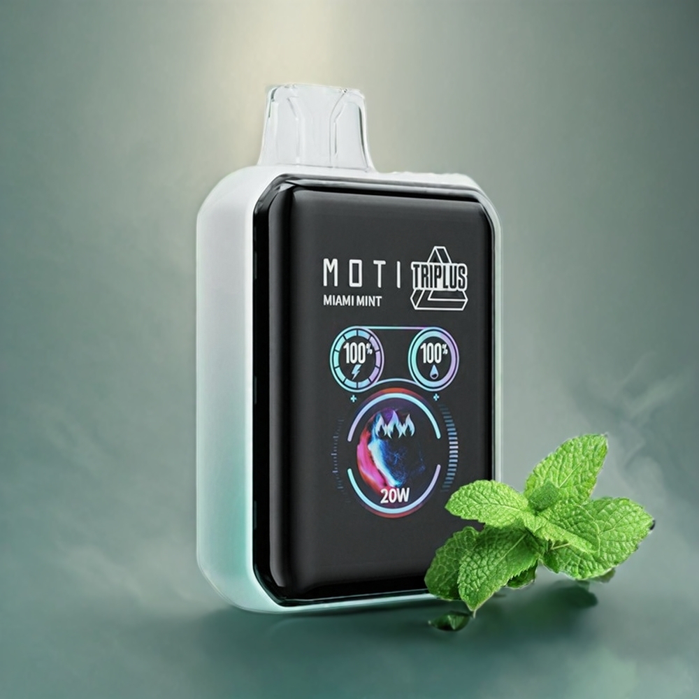 Partihandel Sverige MOTI TRIPLUS 20K 18mL 650mAh Miami Mynta