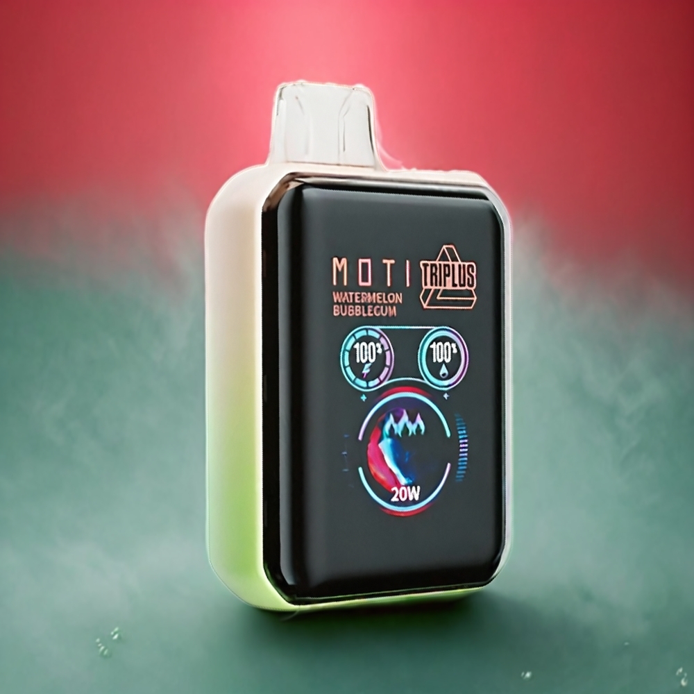 Partihandel Sverige MOTI TRIPLUS 20K 18mL 650mAh Vattenmelon Tuggummi