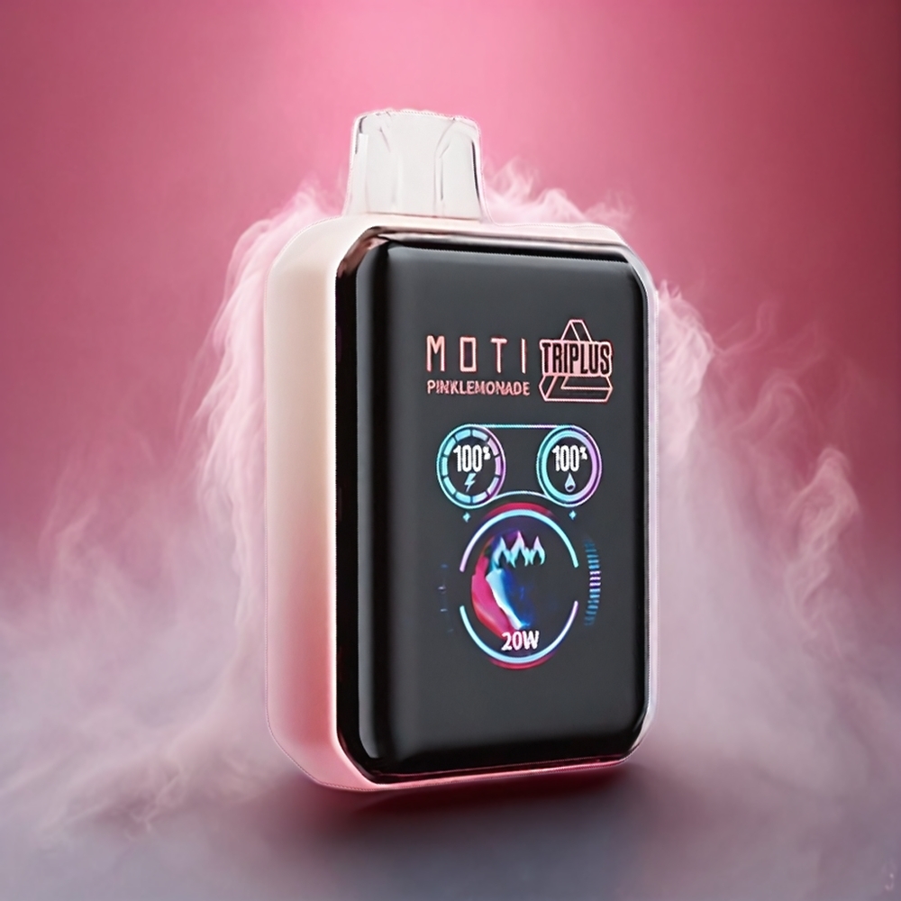 Partihandel Sverige MOTI TRIPLUS 20K 18mL Rosa Citronvatten