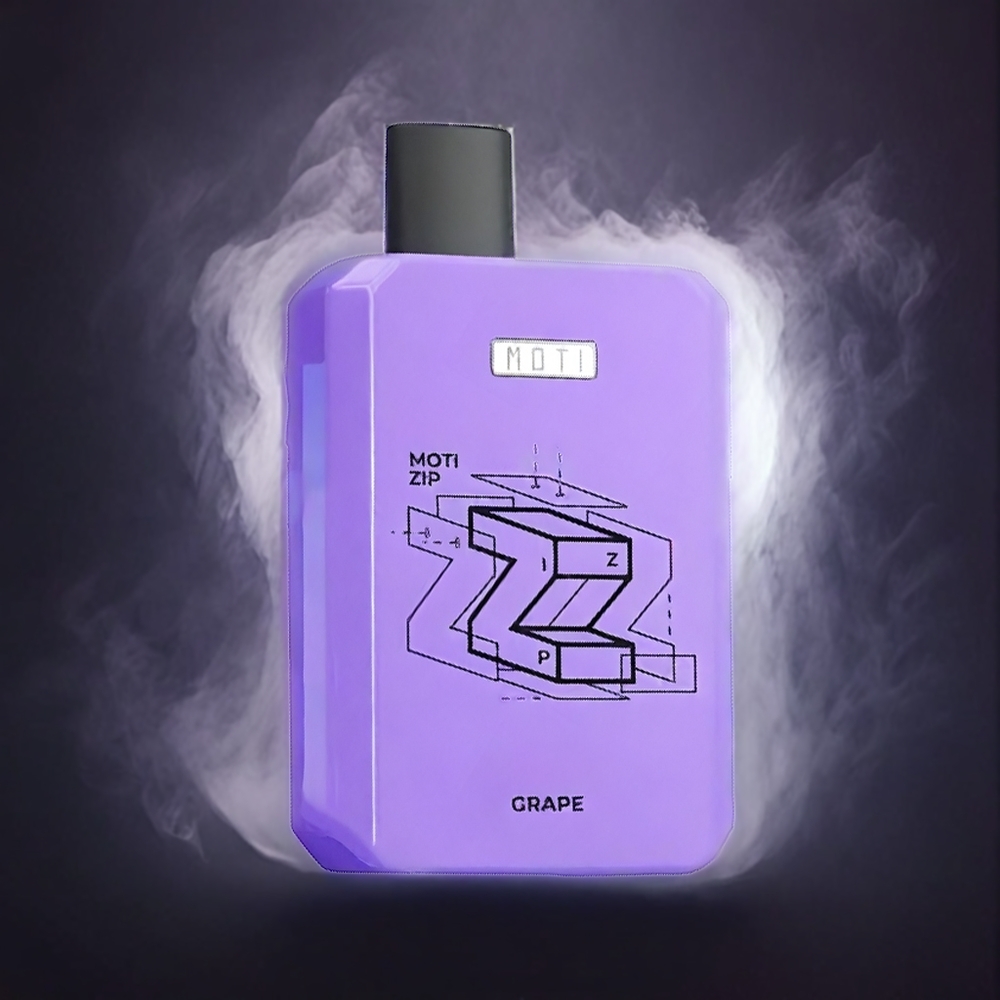 Partihandel Sverige MOTI ZIP PRO 7000 Engångs Vape Druva 16mL 20mg/mL 650mAh