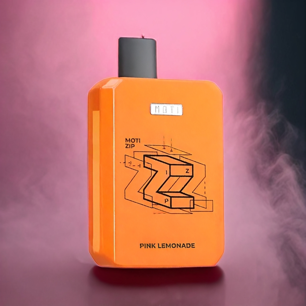 Partihandel Sverige MOTI ZIP PRO 7000 Engångs Vape Rosa Citronläsk 16mL 20mg