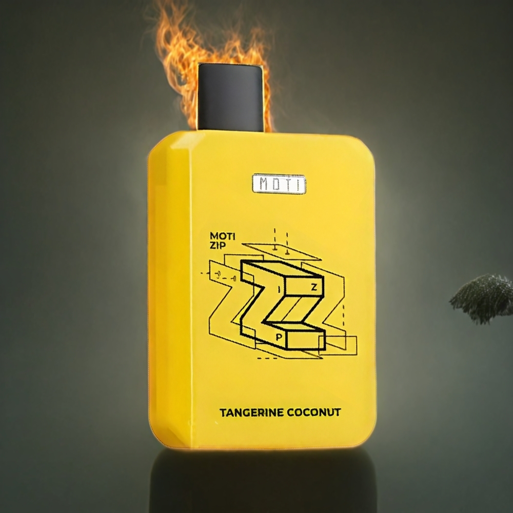 Partihandel Sverige MOTI ZIP PRO 7000 Engångs Vape Tangerin Kokosnöt 16mL 20mg