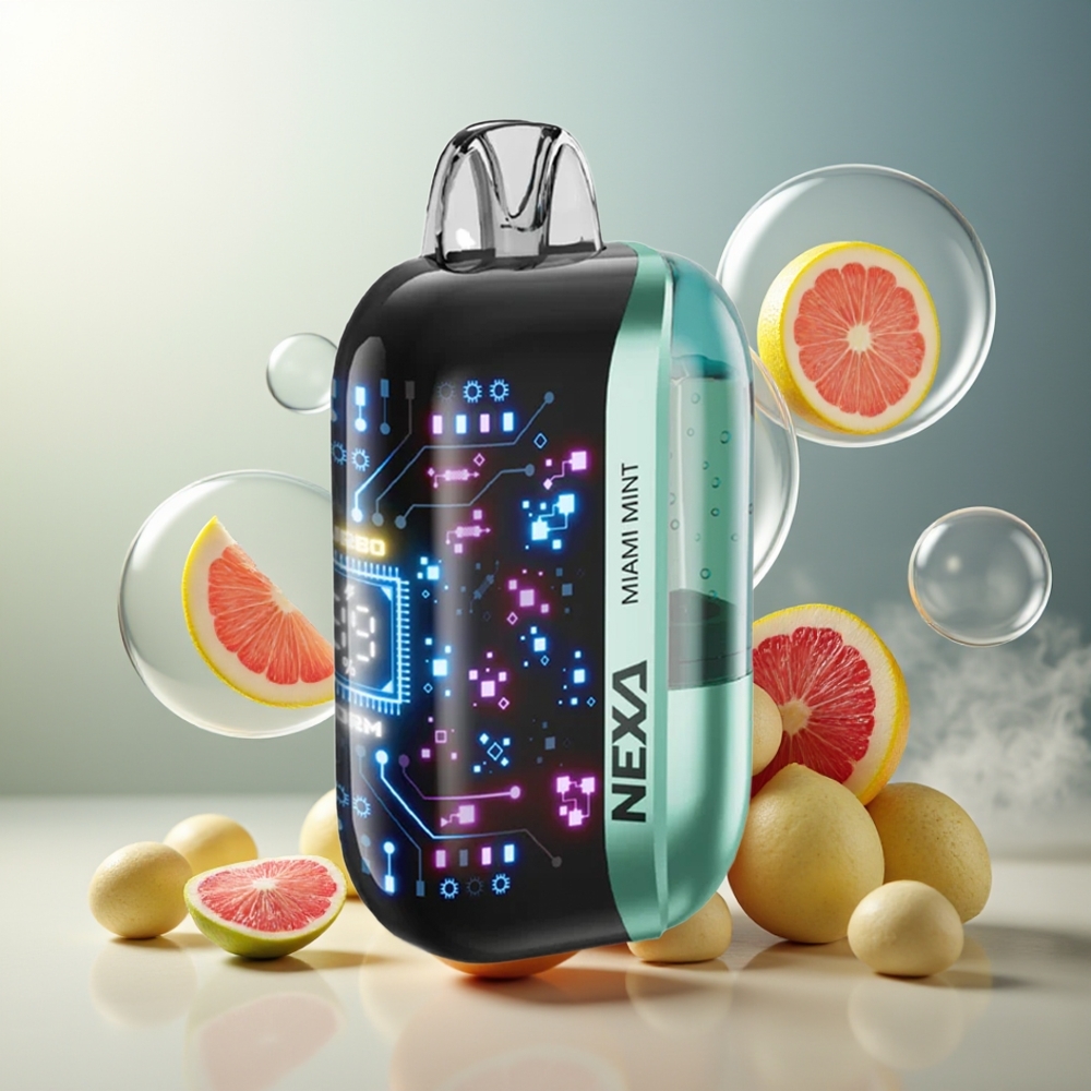 Partihandel Sverige NEXA Ultra 50000 Puffs 20ml 800mAh Miami Mynta