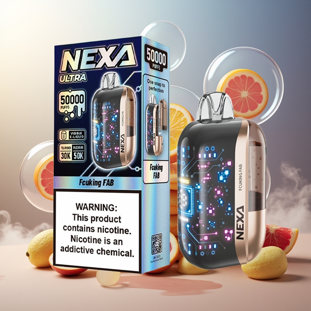 Partihandel Sverige NEXA Ultra 50000 Puffs Fab 20ml 800mah 5% Nikotin Typ-C