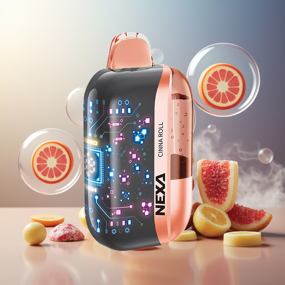 Partihandel Sverige NEXA Ultra 50000 Puffs Kanelbulle 20ml 800mAh 5%