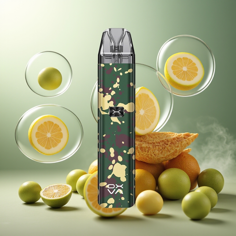 Partihandel Sverige Oxva Xlim C Pod 900mAh 25W 2ml Grön Kamouflage