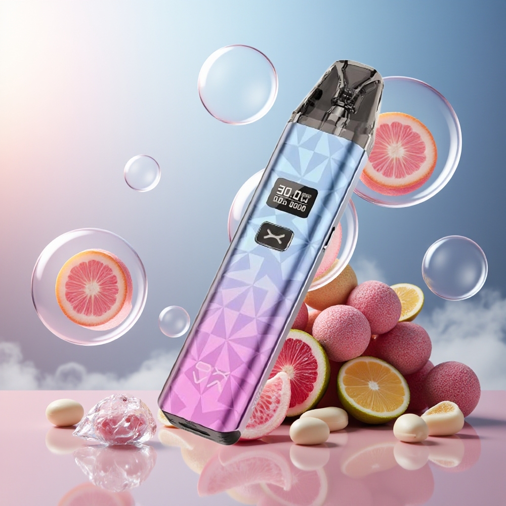 Partihandel Sverige Oxva Xlim Classic Edition 2 mun 1000mAh 30W Skärm Rosa Blå