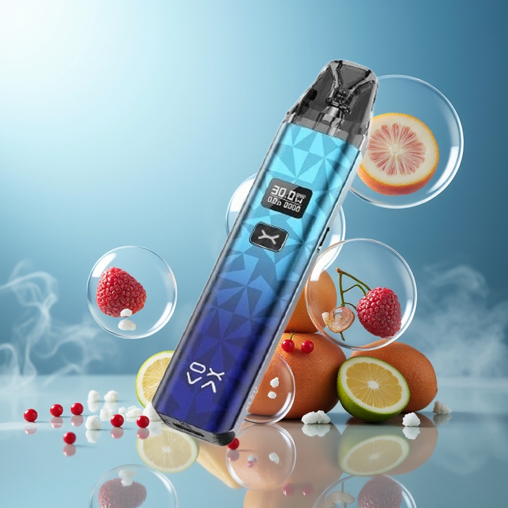 Partihandel Sverige Oxva Xlim Classic Edition 2 mun 1000mAh OLED Gradient Blå