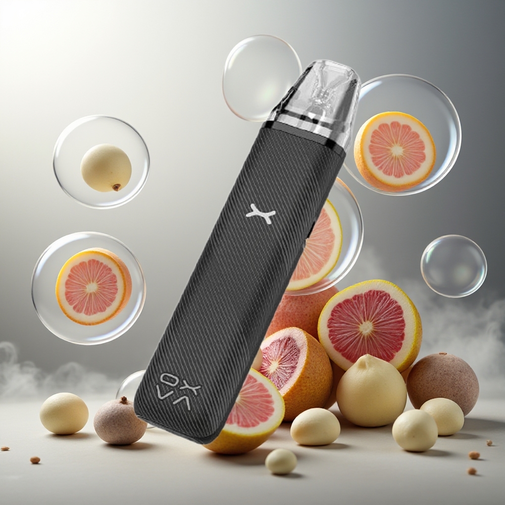 Partihandel Sverige Oxva Xlim Go 30W 1000mAh 2ml Pod Randig Grå