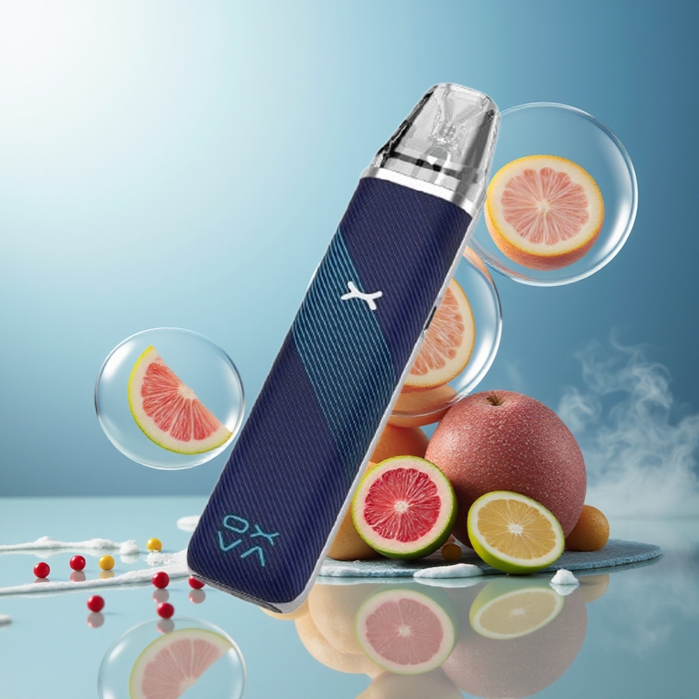 Partihandel Sverige Oxva Xlim Go 30W 1000mAh 2ml Randig Blå