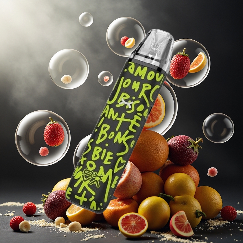Partihandel Sverige Oxva Xlim Go 30W 2ml RGB Graffiti Svart