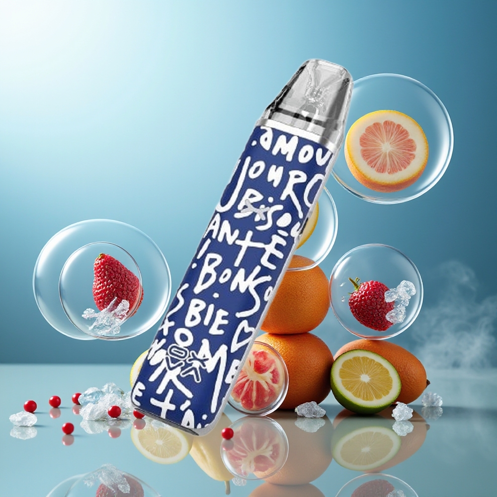 Partihandel Sverige Oxva Xlim Go 30W RGB 2ml Graffiti Blå