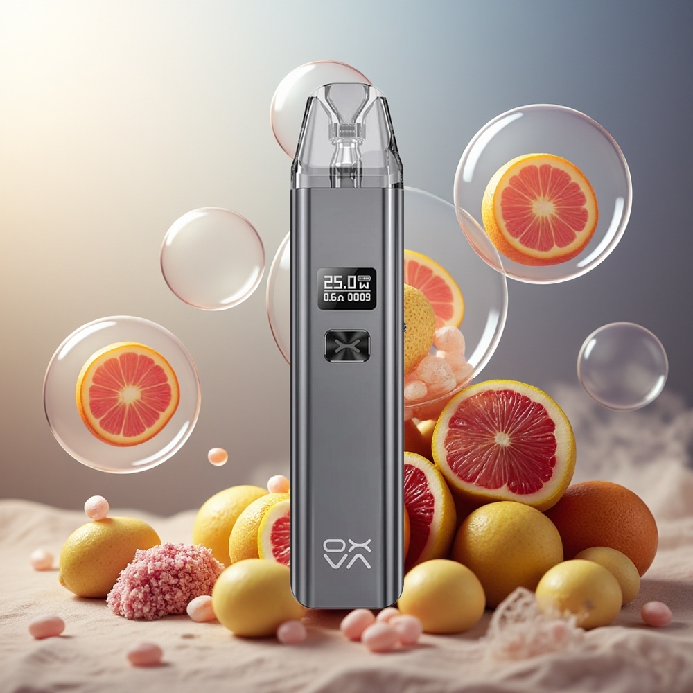 Partihandel Sverige Oxva Xlim Pod Blank Glänsande Kanonmetall 25W 900mAh 2ML 0.6ohm