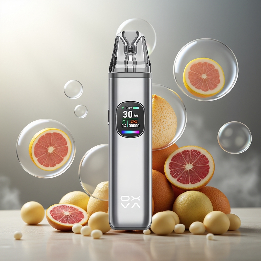 Partihandel Sverige Oxva Xlim Pro 2 30W TFT 1300mah 2ml Titanium Grå