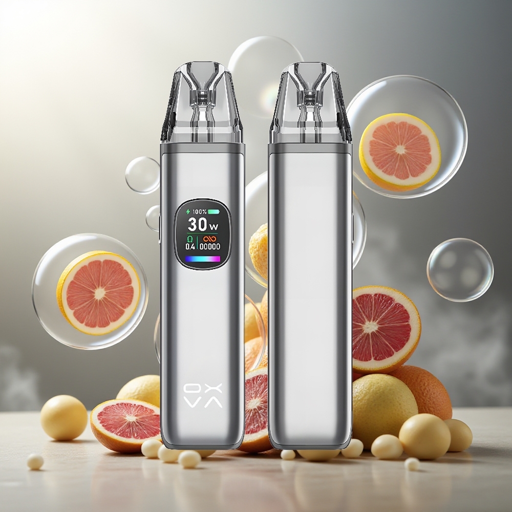 Partihandel Sverige Oxva Xlim Pro 2 30W TFT 1300mah 2ml Titanium Grå