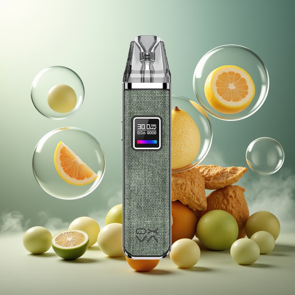 Partihandel Sverige Oxva Xlim Pro Pod Vape Kit 2 RGB 30W 1000mAh Denim Grön