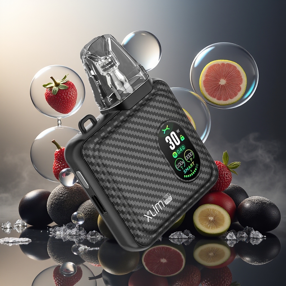 Partihandel Sverige Oxva Xlim SQ Pro 30W Vape Kit Svart Kol
