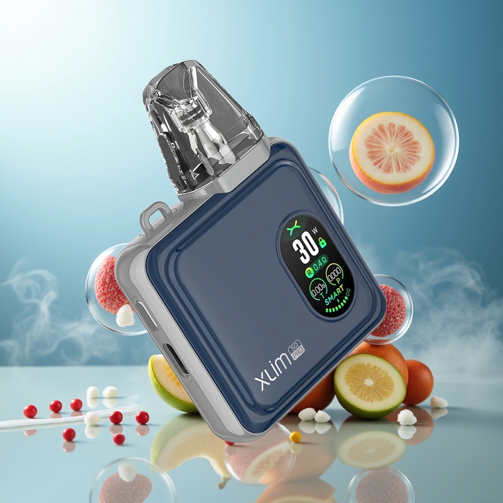 Partihandel Sverige Oxva Xlim SQ Pro Vape Kit Lätt Blå 30W 1200mAh Luftflöde