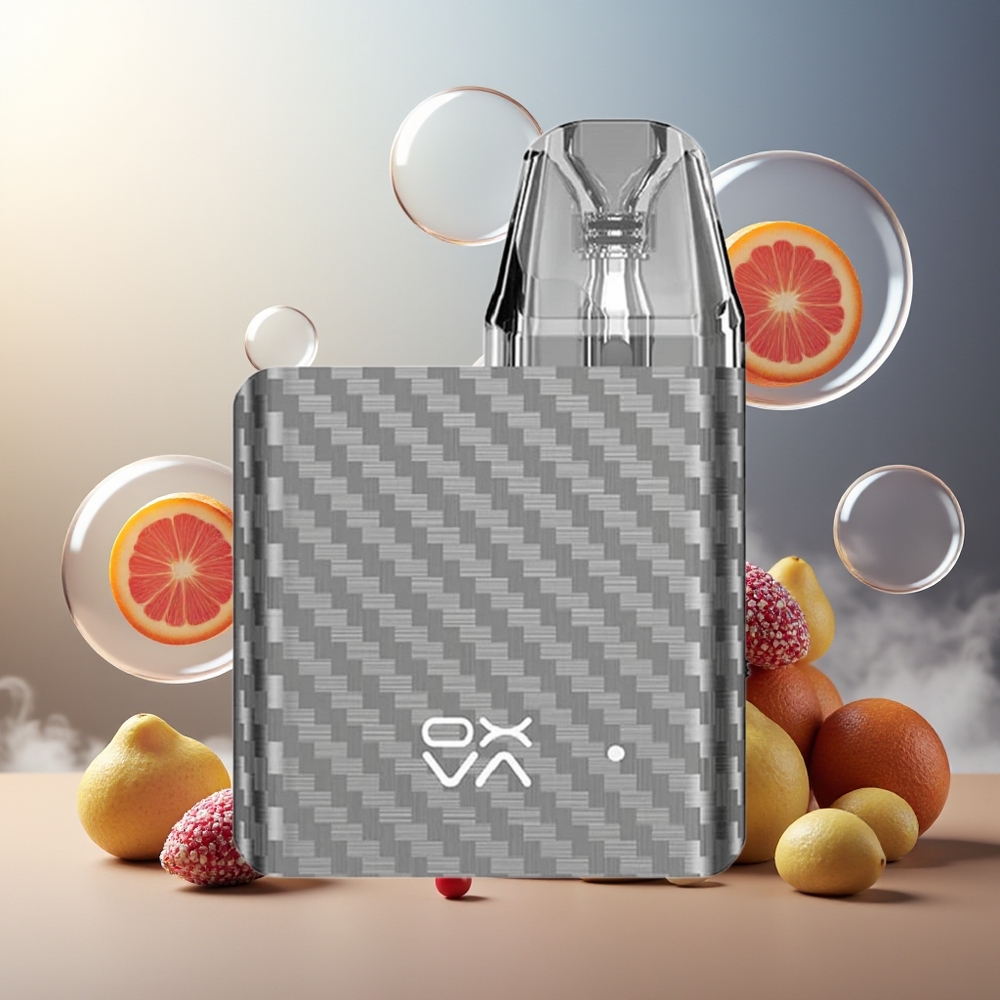Partihandel Sverige Oxva Xlim SQ Vape Kit 2mun 25W 900mAh Carbonfiber Gunmetal