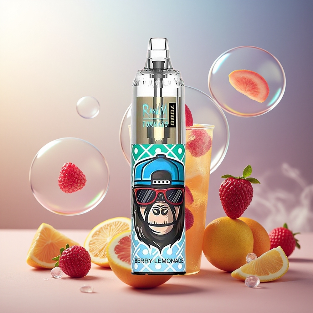 Partihandel Sverige RandM Fumot Tornado 7000 14ML Mesh Coil Bär Lemonad